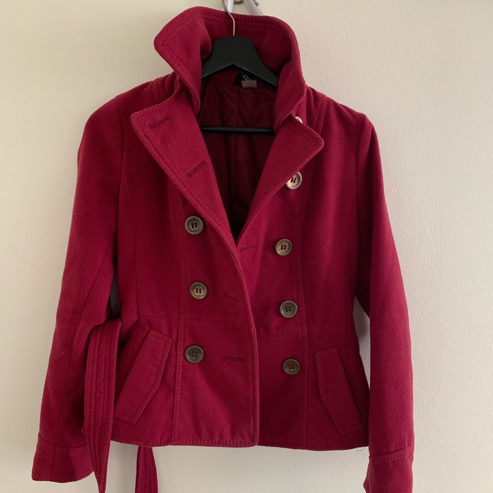Magenta coat